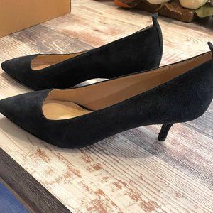 Everlane Navy Blue Suede